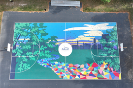 Murals Commemorate Ann Arbor Bicentennial at 2 City Parks