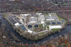 Aerial view of the Water Resource Recovery Facility