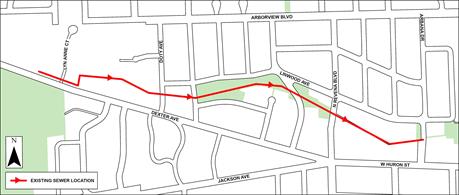 Lyne Anne Sanitary Sewer project map.jpg