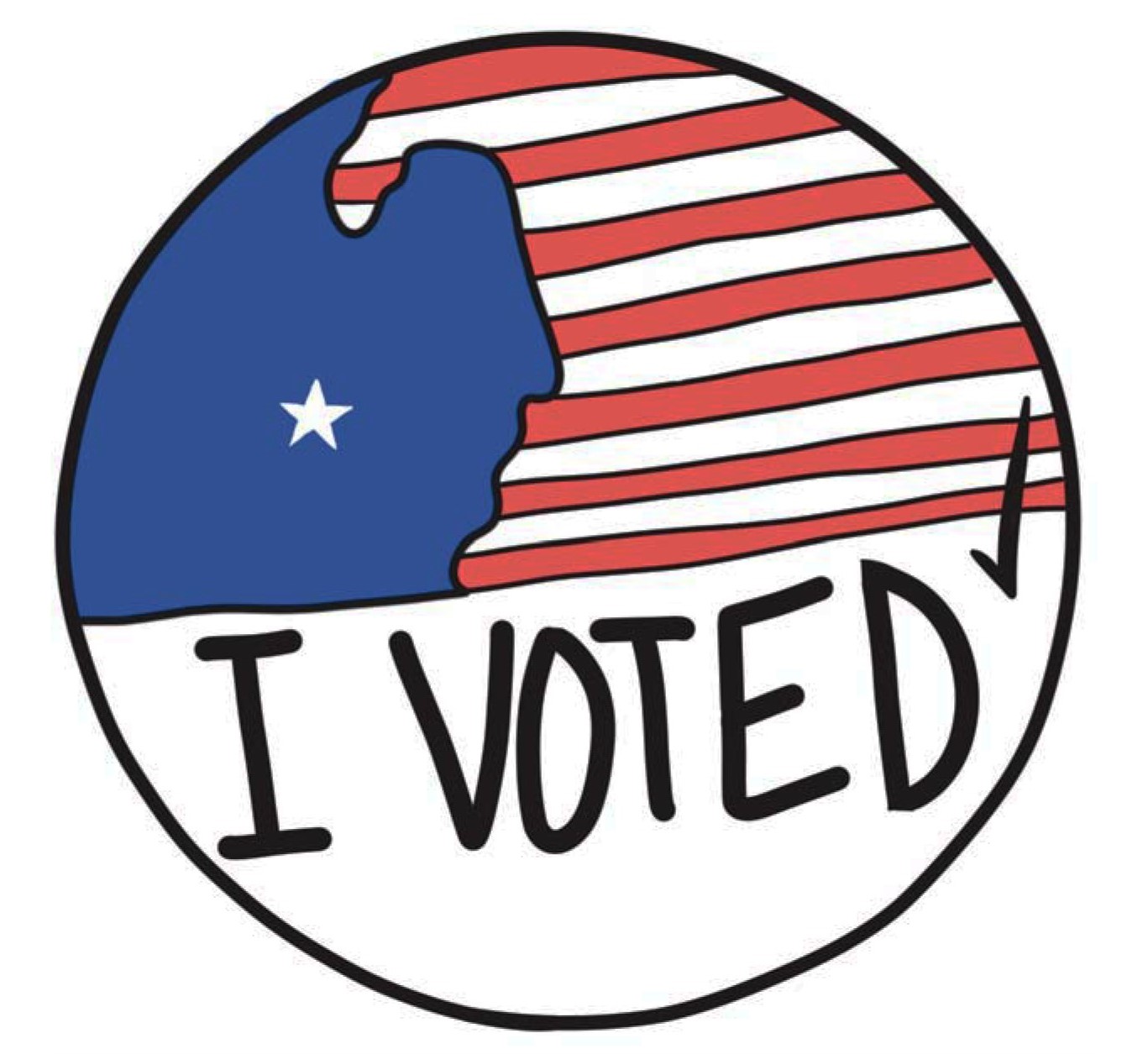 I voted sticker