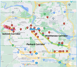 New Traffic Safety Corridors Announced in Ann Arbor