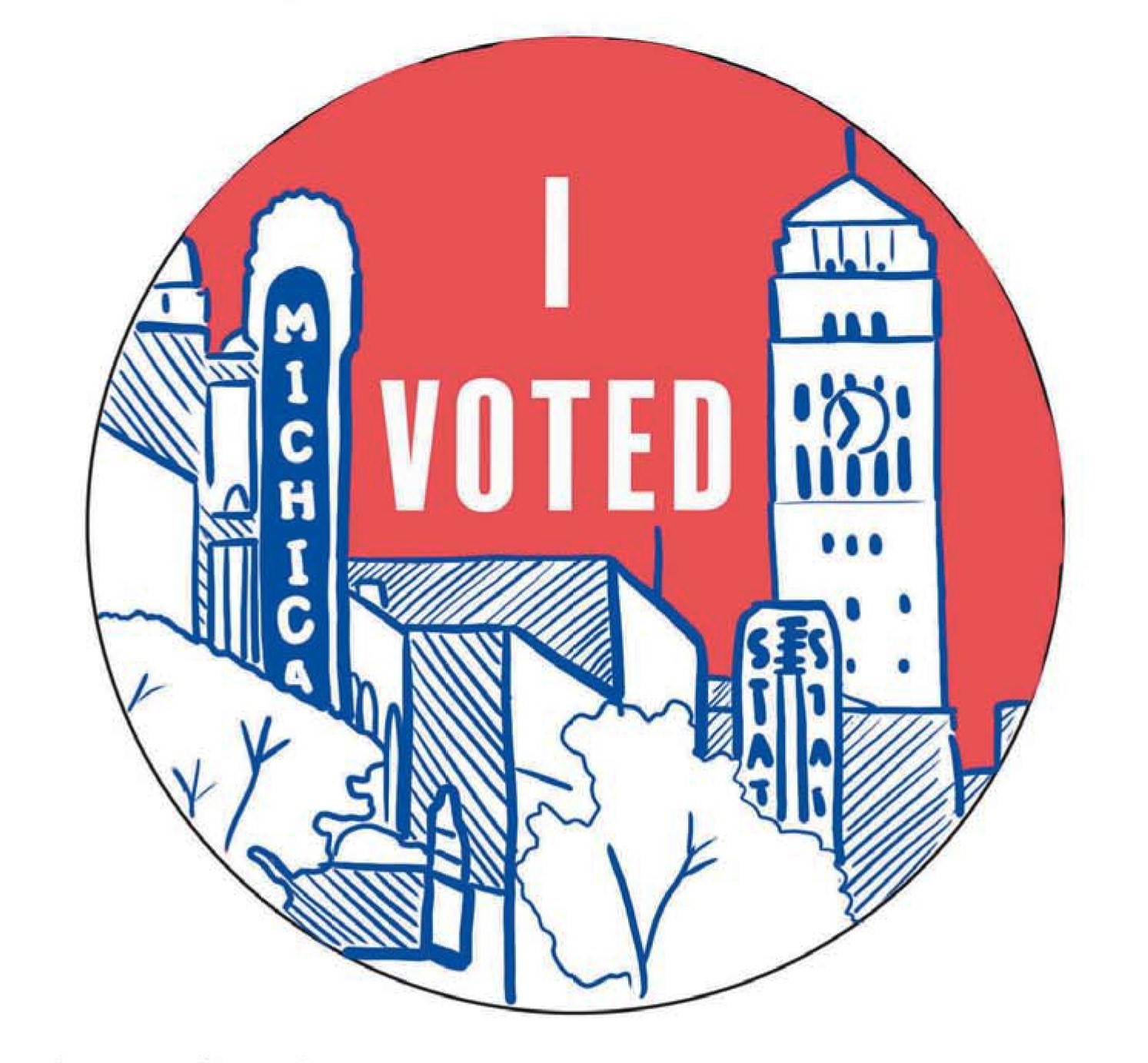 I voted sticker